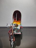 Rickshaw Showpiece Miniature (Metal, Hand Painted) - Image 3