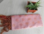 kanchi katan Saree 12 Hat , Flower Light Pink 103