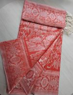kanchi katan Saree 12 Hat, Deep Flower Deep Pink-40 - Image 4