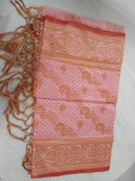 kanchi katan Saree 12 Hat, Cross Flower Deep Pink 71 - Image 4