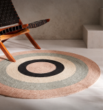 Circle Jute Rug 3ft dia-RG1